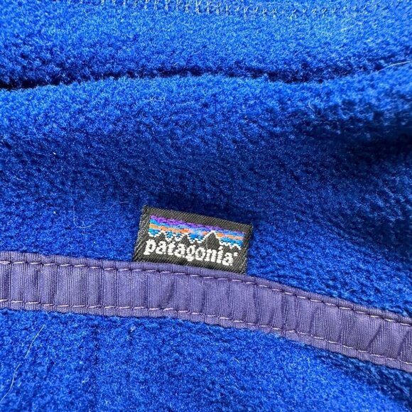 Patagonia El Capilene Vintage Blue Fleece Jacket Men’s Size XL Made in USA - Picture 5 of 13